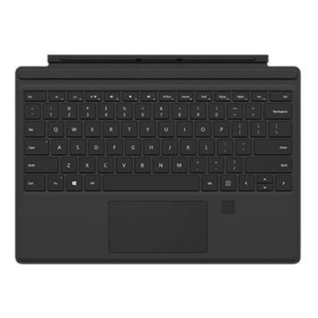 圖片 "拆封新品"Microsoft Surface Pro 指紋辨識鍵盤(黑)