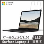 Picture of 【客訂】Surface Laptop 4 13.5" R7se/16g/512g◆墨黑 商務版