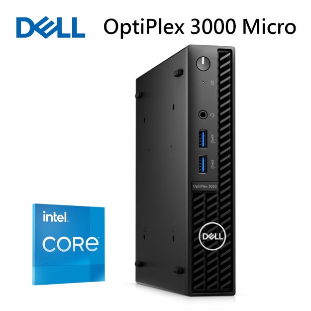 圖片 【客訂】DELL  OptiPlex 3000 Micro i5-12500T/16G/256G SSD/Win 11 Pro DG Win 10  Pro 微型商務電腦