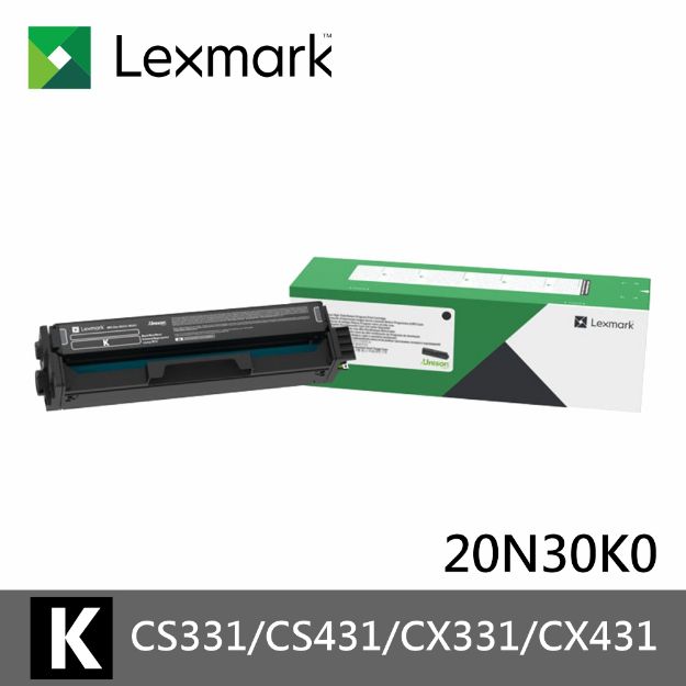 圖片 Lexmark 利盟原廠碳粉-黑色/CS331/CX331/CS431/CX431