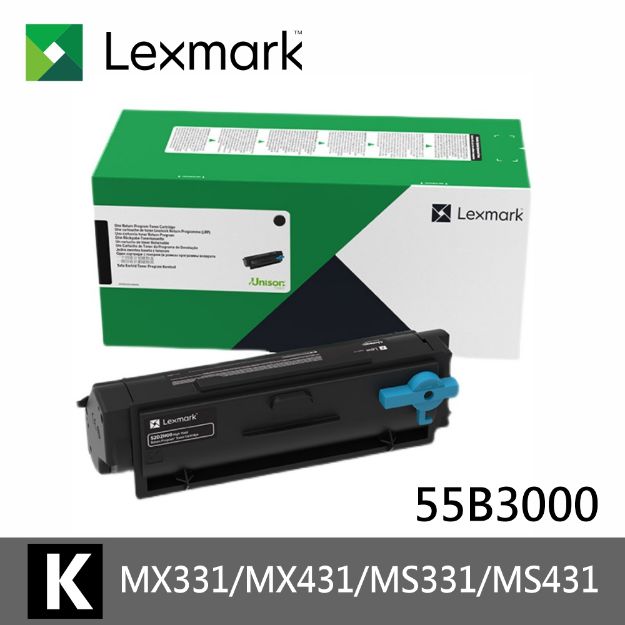 圖片 Lexmark 利盟原廠碳粉-黑色/MX331/MX341/MS331/MS431