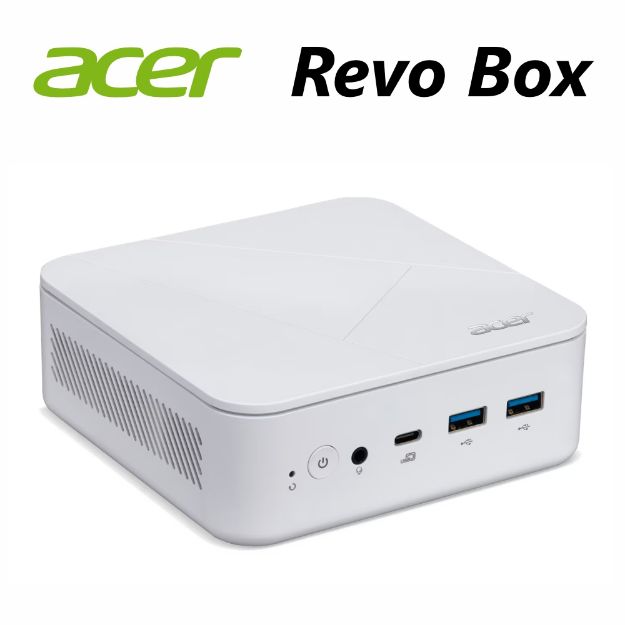 圖片 ACER REVO BOX RB102 U5-115U/8G/512G SSD/W11/ 白(宏碁迷你電腦)